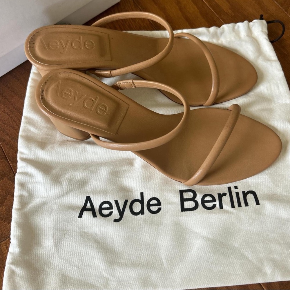 Aeyde Berlin Tan Women's Sandals